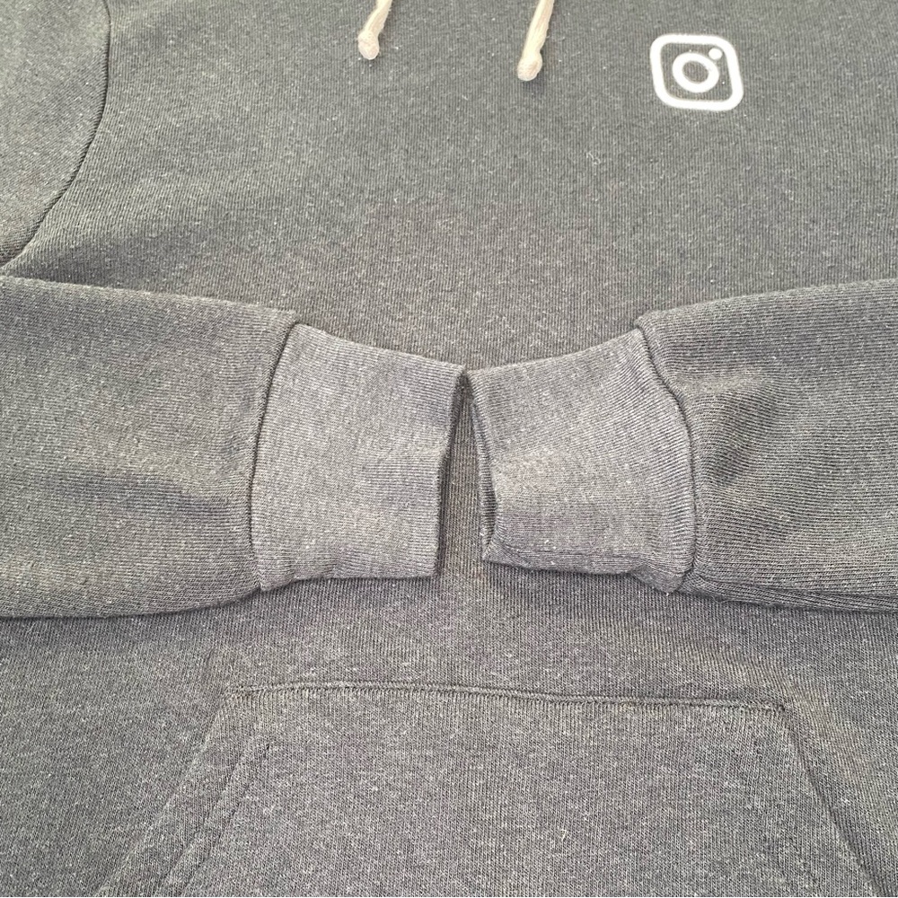 Instagram Employee Hoodie Dark Gray (A10) - Picture 10 of 14